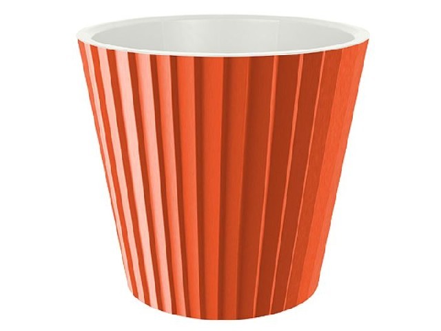 Горшок для цветов InGreen Sand  D160мм, 2л c дренажной вставкой итальянский терракот